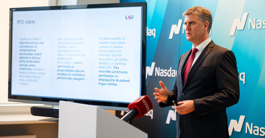 LAU Infra Grupa publiskais akciju piedāvājums sāksies 10. jūnijā. 